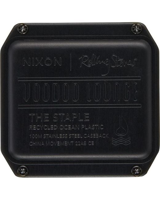 Nixon Black Analogue Quartz Watch for men