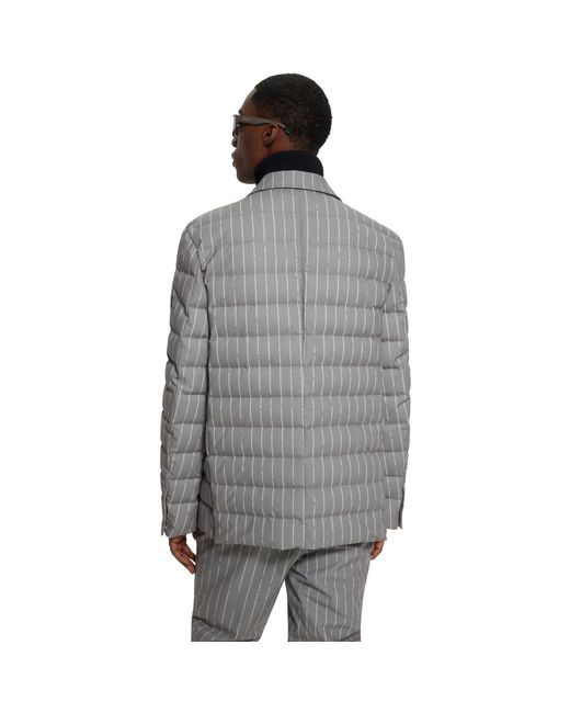 Boss Gray Weather-Resistant Ski Jacket for men