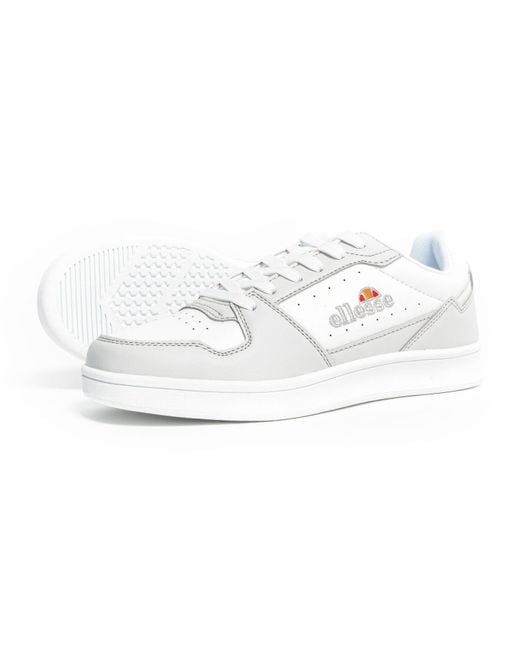 Ellesse White Nole Low-Top Trainers