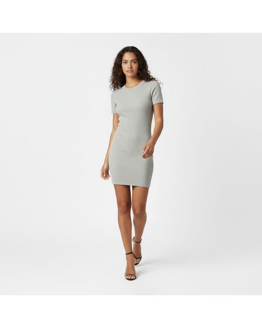 Jack Wills Gray Travel Rib Dress