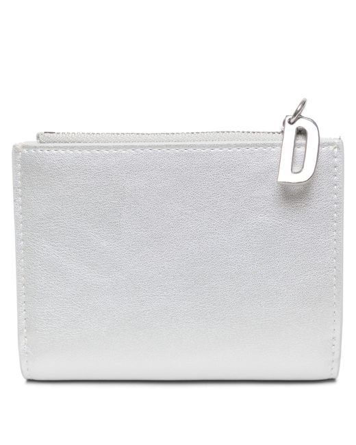 DIESEL White Zip Billfold Wallet for men
