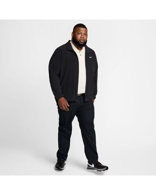 Nike Black Tour Repel Full-Zip Golf Jacket for men