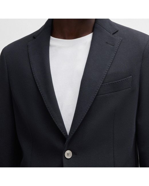 Boss Blue C-Hanry-J-252 Suit Jacket for men