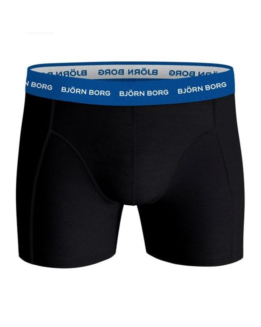 Björn Borg Blue Bjorn Ctn Boxer 3Pk Sn54 for men