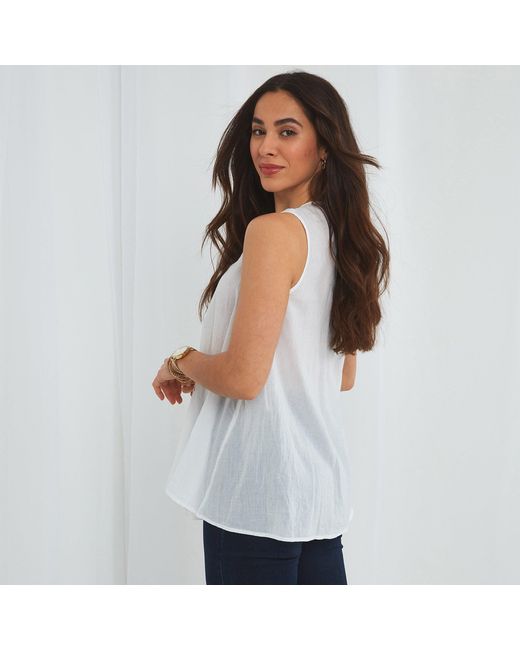 Joe Browns White Studio Blouse
