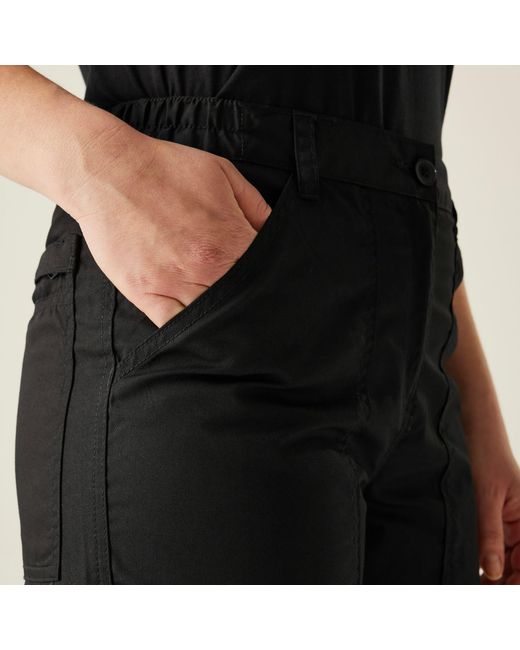 Regatta Black Action Trousers