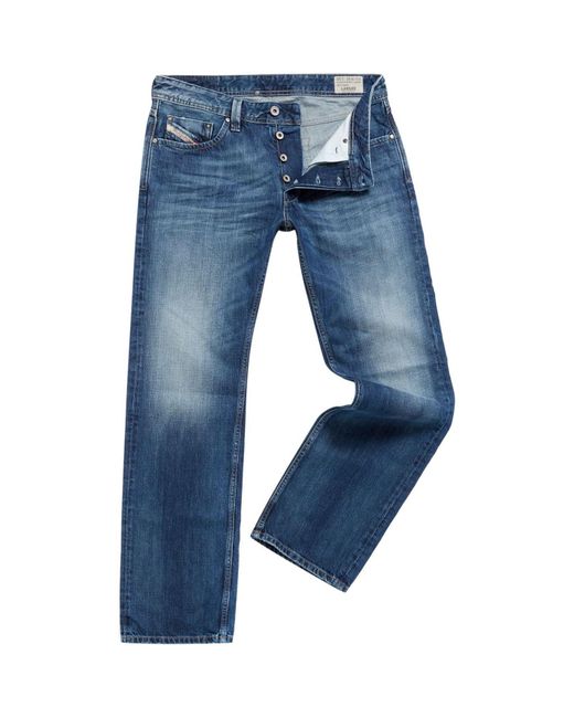 DIESEL Blue Larkee 8xr Straight Fit Jeans for men
