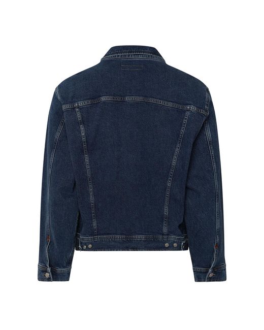 Replay Blue Comfort-Fit Jacket for men