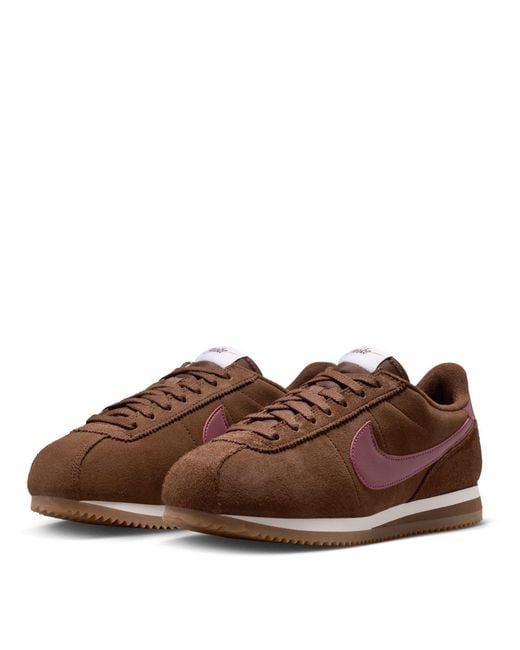 Nike Brown Cortez Textile Runners