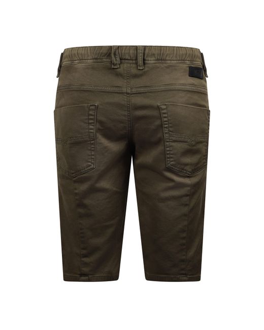 DIESEL Gray D-Krooshort-Ne Denim Shorts for men