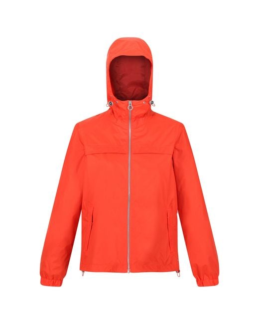 Regatta Red Lalita Waterproof Rain Anorak