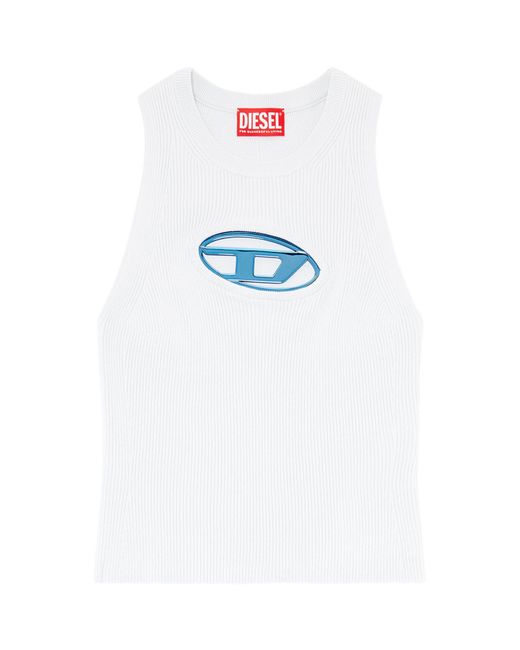 DIESEL Blue M-Onerva Top