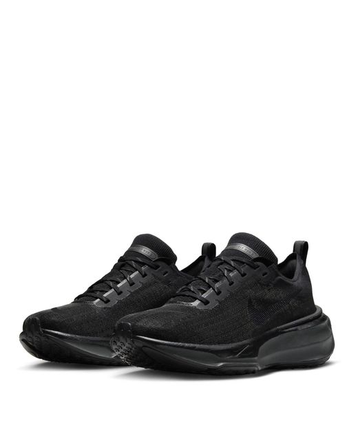 Nike Black Invincible 3 Road Running Shoes for men