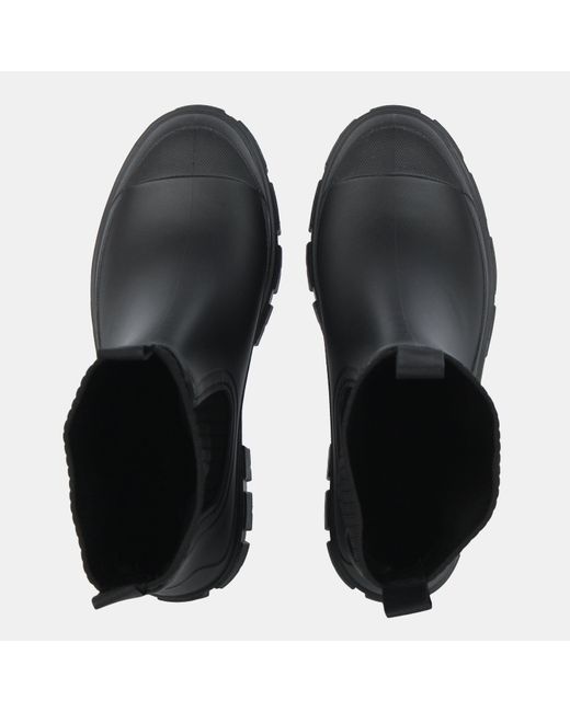 Gelert Black Chelsea Welly Boot