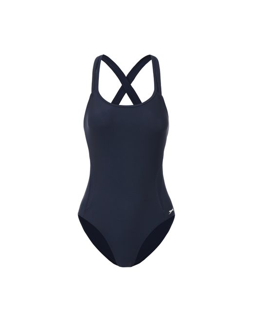 Slazenger 1881 Blue Lycra Xtra Life X Back Swimsuit Ladies