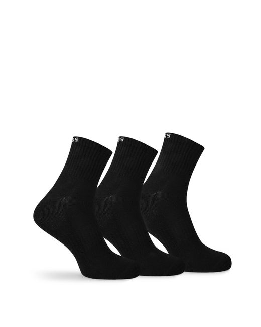 Boss Black 3-Pack Quarter Sock for men