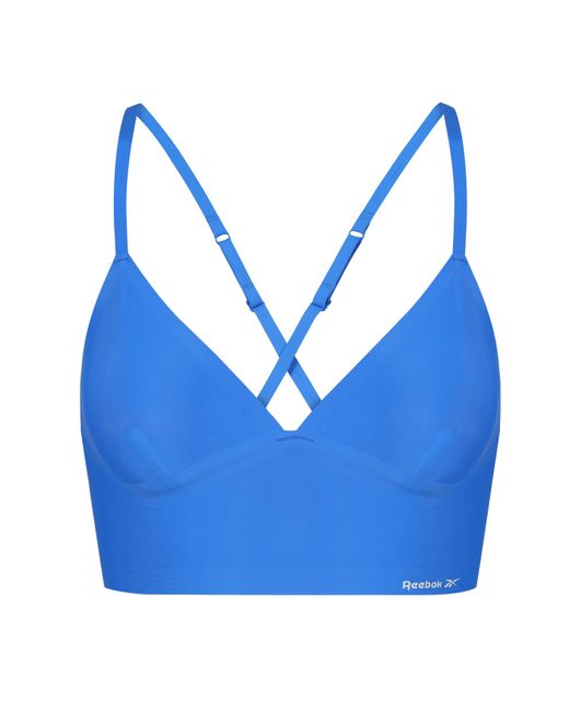 Reebok Blue Bonded Sports Bra Senna