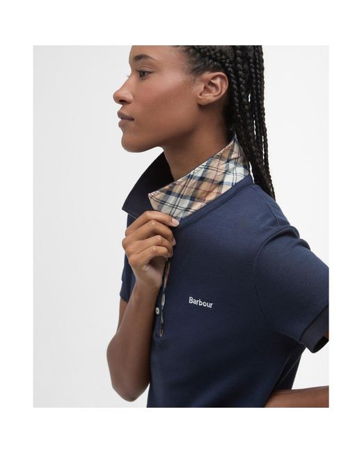 Barbour Blue Polo Dress