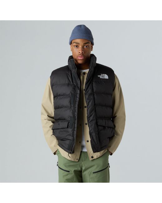 The North Face Black Limbara Insulated Sleeveless Gilet for men