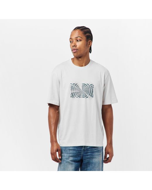 ARMANI EXCHANGE White T-Shirt for men