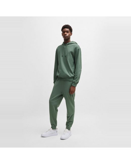 HUGO Green Logo Hoodie for men