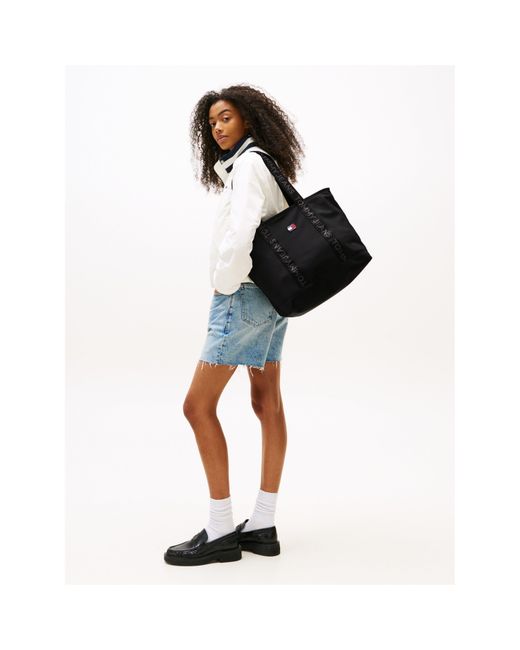 Tommy Hilfiger Black Daily Tote Bag