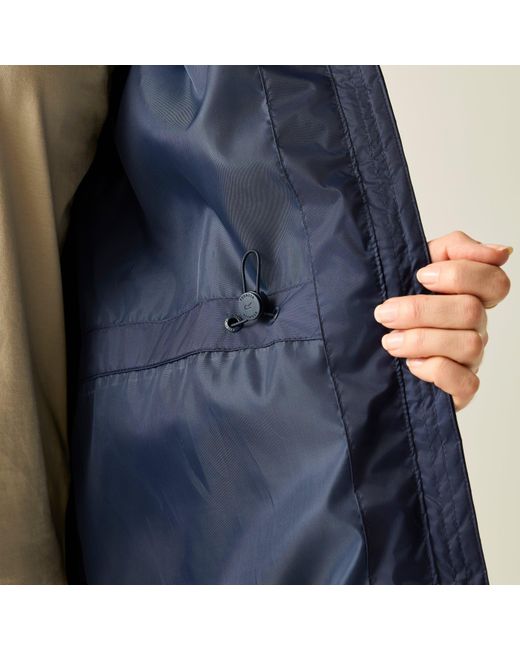 Regatta Blue Brindel Pack-It Waterproof Isolite Jacket
