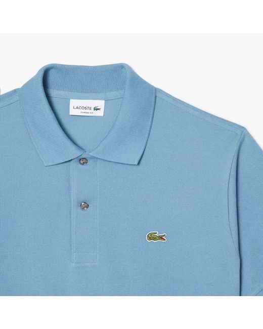 Lacoste Blue Classic Fit L.12.12 Original Polo Shirt for men
