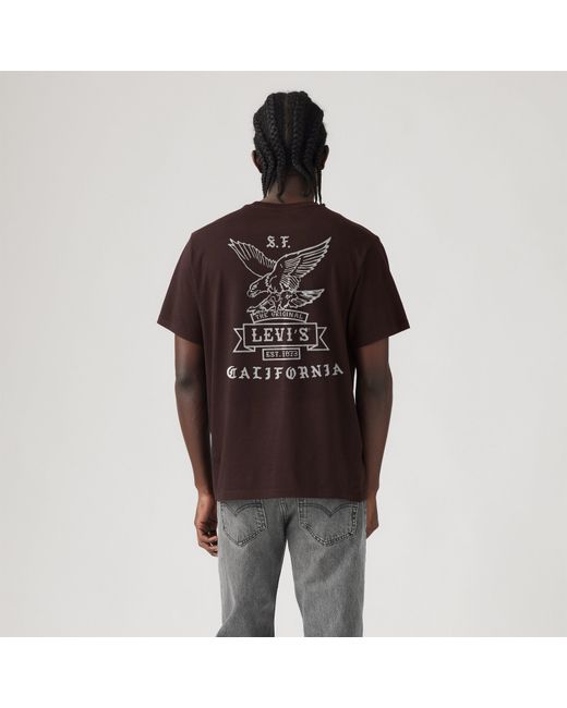 Levi's Purple Icon T-Shirt for men