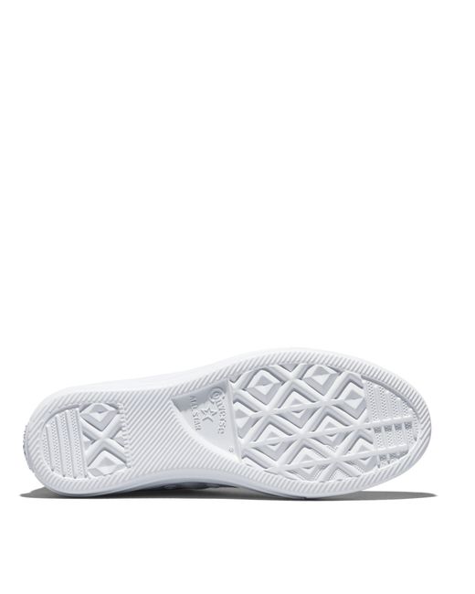 Converse White Canvas Trainers for men