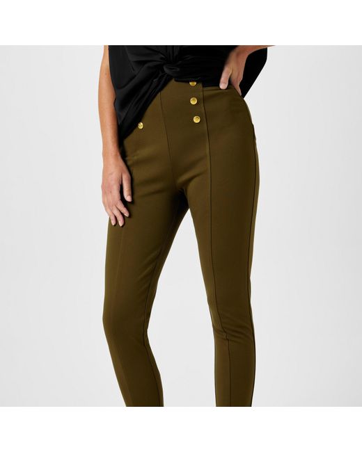 Biba Green Ponte Legging