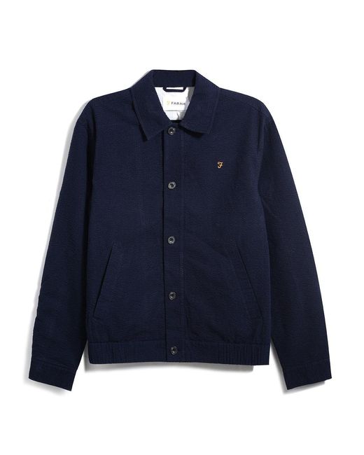 Farah Blue Blouson for men