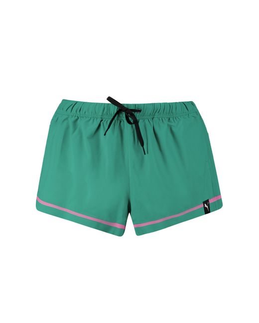 PUMA Green Woven Swim Shorts
