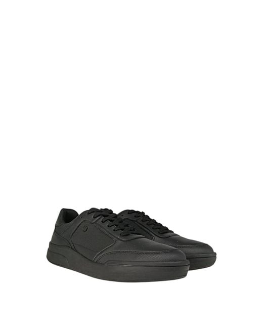 Pretty Green Black Welwyn Moc Toe Formal Shoes for men