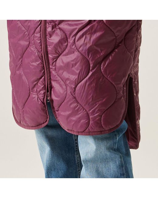 Regatta Red Triea Water-Repellent Lightweight Quilted Jacket