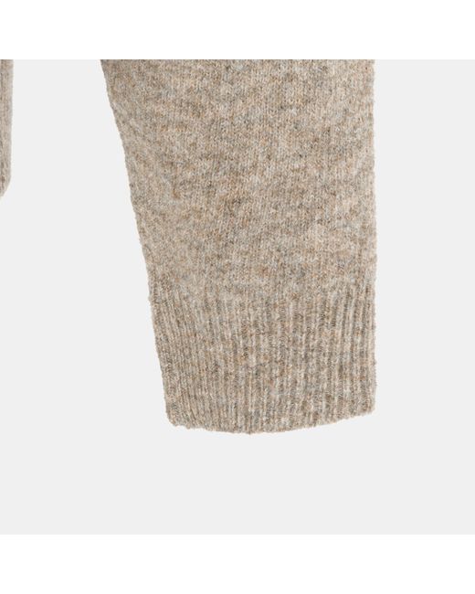 Biba Gray Knit Crew Ld61