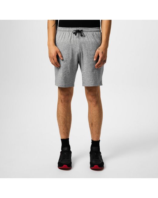 Boss Gray Bodywear Drawstring Shorts With Logo Detail (Mix & Match) for men