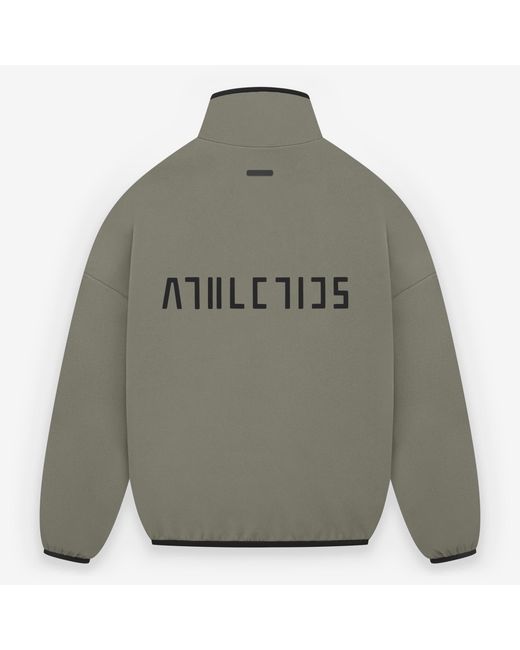 Adidas Gray Quarter-Zip Fleece for men