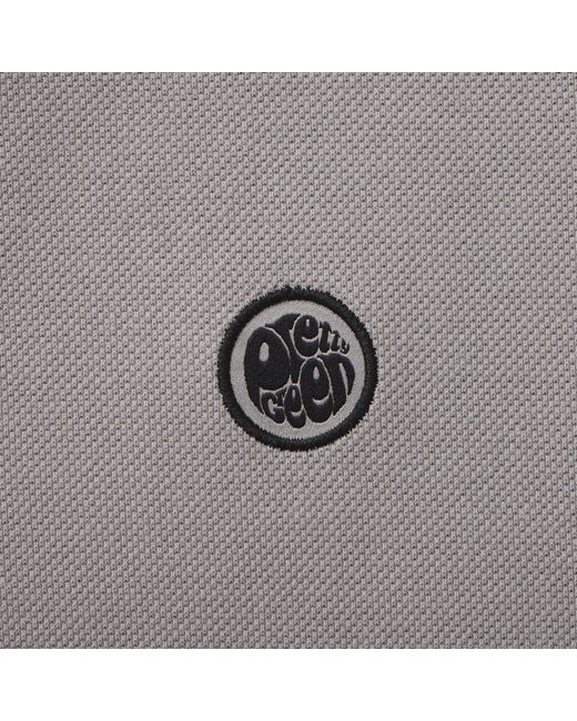 Pretty Green Gray Plain Polo for men