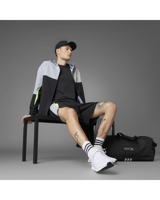 Adidas Blue Climacool Tech Apparel Track Top for men