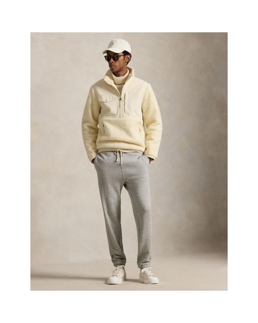 Polo Ralph Lauren White Hipile Full-Zip Fleece for men