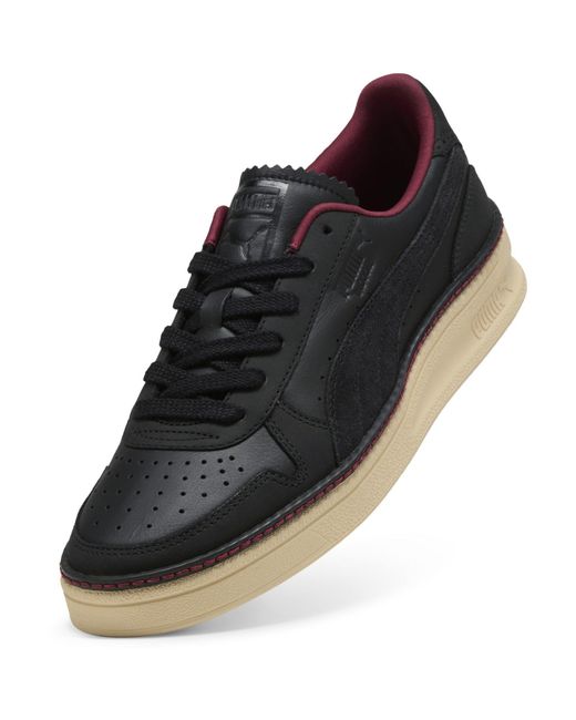 PUMA Black Indoor Regal Grace Low-Top Trainers