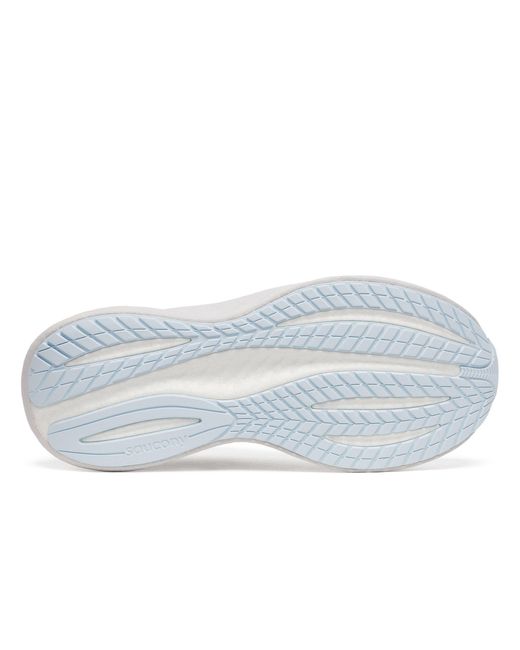 Saucony White Triumph 22 Running Trainers