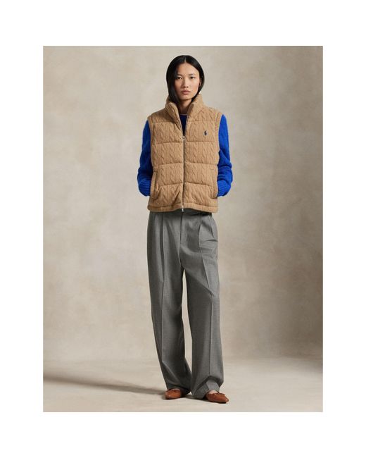 Polo Ralph Lauren Natural Knitted Gilet