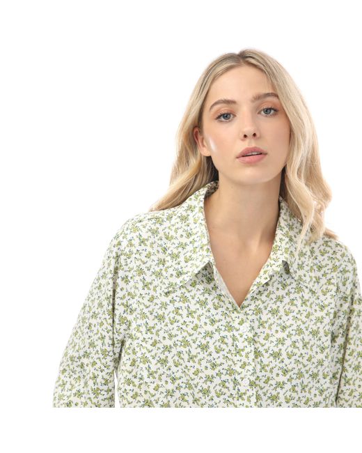 Levi's Green Pl Maeve Blouse Elodie Floral