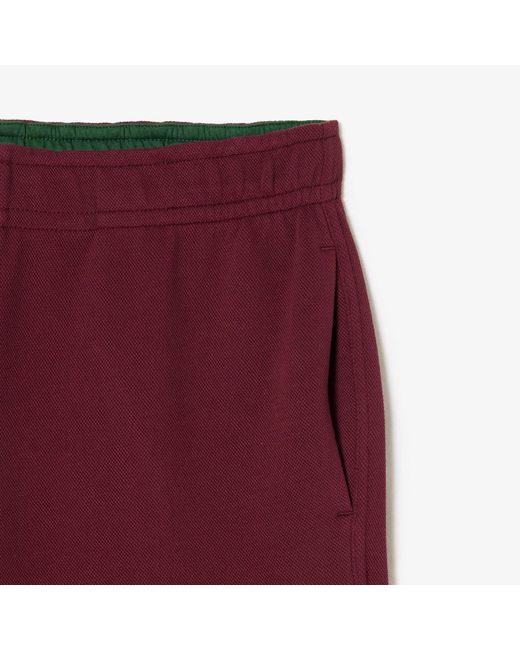 Lacoste Red Sweatpants