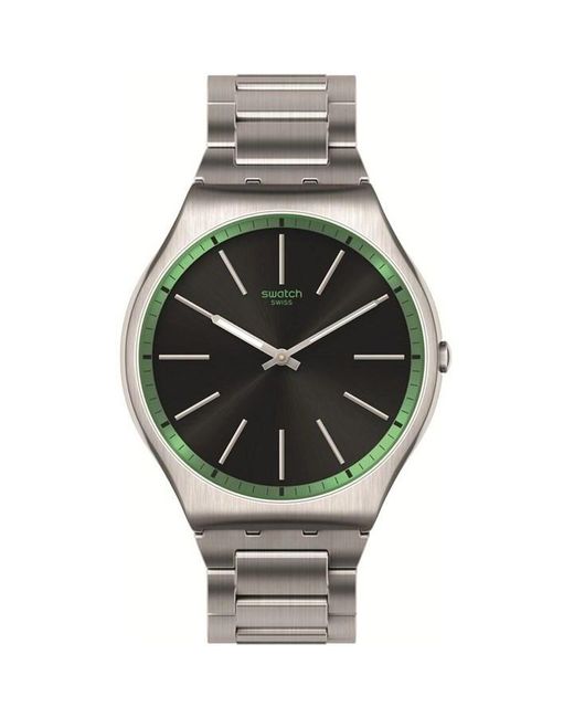 Swatch Metallic Grn Grpht Wtch Ss07s for men