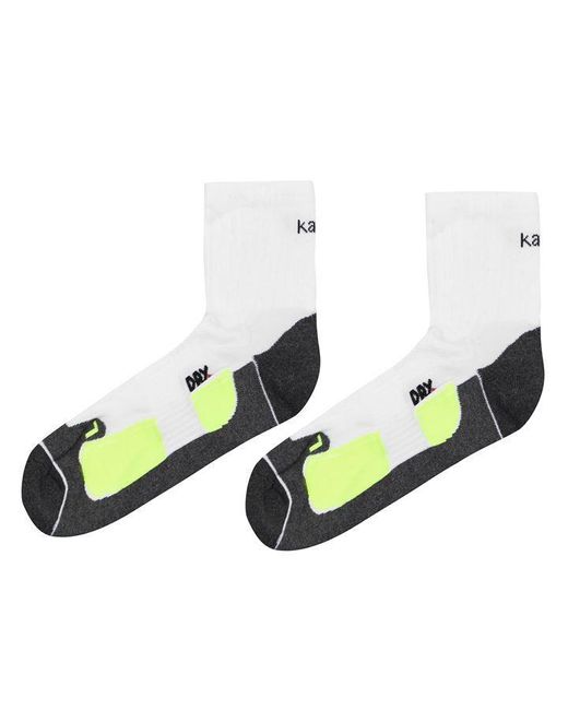 Karrimor White Dri Skin 2 Pack Running Socks for men