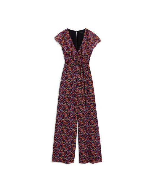Ted Baker Red Ted Surya Jumpsuit Ld99