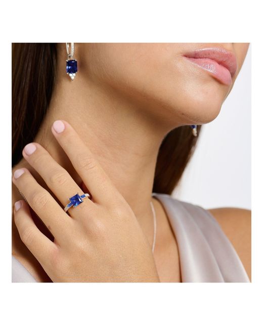 Thomas Sabo Blue Heritage Sapphire Ring
